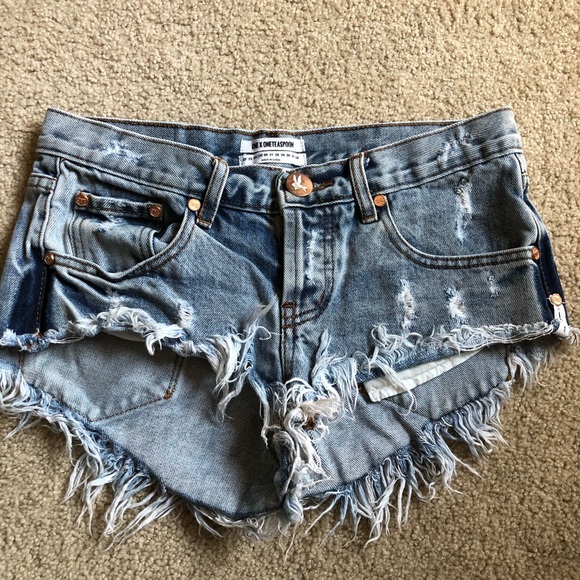 One Teaspoon Pants - One teaspoon bonitas shorts